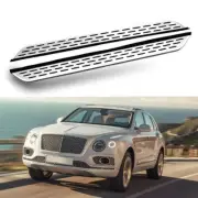 Fits for 2016-2022 Bentley Bentay Aluminum Door Side Step Nerf Bar Running Board
