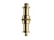Manfrotto Adapter Spigot Standard Brass 6.8cm 2X 16mm stud 3/8'' & 1/4'' m