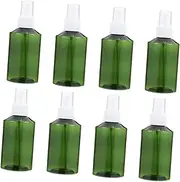 BELLIFFY 200ml Plastic Travel Perfume Bottles Set 8pcs Empty Storage Spray Bottles for Toiletries Refill Containers