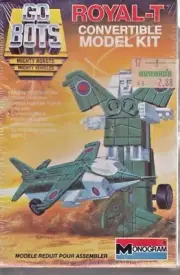 ROYAL-T Mighty Robots Convertible Model Kit 1984 Vintage GO BOTS # 6068 NEW Unop