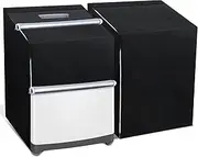 [JJUNW] 2Pack Washer and Dryer Covers, Washing Machine Cover, Waterproof Dustproof Laundry Dryer Protect Cover Zipper Design for Most Top and Front Load Machines