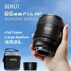 Sirui AF 85mm F1.4 Full Frame Auto Focus Lens for Sony E Fuji X Nikon Z L Mount
