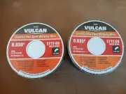 2 VULCAN 1X 0.035 AND 1X0.030 in. E71T-GS Flux Core Welding Wire, 2.00 Lbs.