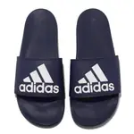 ADIDAS 拖鞋 ADILETTE COMFORT 藍 白 大LOGO 愛迪達 基本款 男鞋 【ACS】 H03616