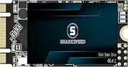 SSD 1TB M.2 2242 NGFF SHARKSPEED SATA 3 42mm 6Gb/s 3D NAND Internal Solid State Drive for Desktop Laptop PC (M.2 2242, 1TB)