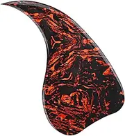 ERINGOGO Impact Protection Guitar Pickguard Folk Guitar Scratch Plate Decorative Pattern Easy Install Gq453