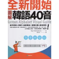 在飛比找蝦皮購物優惠-【華欣台大】《全新書│全新開始！圖解韓語40音》978986