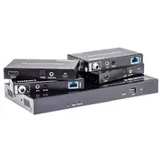 Pro2 4K HDMI Over CAT5/6 Splitter Transmitter/Receivers Extender Kit Black