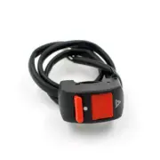 Handlebar Motorcycle Accident Hazard Light Switch On/Off Button 12V - Universal
