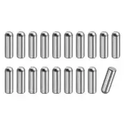 5x15mm Dowel Pins, 20pcs Round Head Flat Chamfered End Dowel Pin