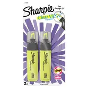 Sharpie Clear View Highlighters Yellow 2 Pack