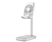W16 Multifunctional Fan Mobile Phone Holder Cooling Desktop Stand Portable Folding Stand Mobile Phone Holder Tablet Stand