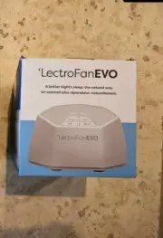 Adaptive Sound Technologies LectroFan EVO White Noise Machine - Compact Sleep...