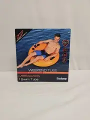 Bestway Hydro-Force™ Outdoor Weekend Swim Tube Orange 35.4in x 10.6in New in Box