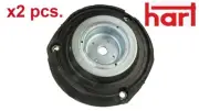 X2 PCS FRONT SHOCK ABSORBER TOP MOUNTING 435 718 HART I
