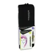 Prismacolor Premier Double-Ended Art Markers, Fine and Brush Tip, 24-Count