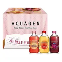 在飛比找蝦皮商城優惠-AQUAGEN 果漾三重奏氣泡飲組 330毫升X9瓶 C13