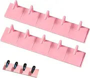 Nail Stand,Painting Fingernail Display Practice Stand Tool | Multi-Functional Nail Tips Training Fake Nail Holder for Beginners Professionals