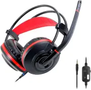 Spadger CD440MV premium stereo headset mic control pc wired game microphone