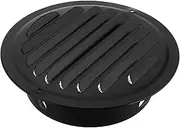 HOMOBABE Stainless Steel Kitchen Hood Vent Cover Air Vent Round Range Hood Cap Modern Flat Head