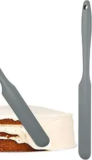 Healvian Household Silicone Baking Spatula Multi-Function Cake Spatula Ergonomic Butter Spreader Wear-Resistant Kitchen Tool for Cake Decorating and Baking Supplies