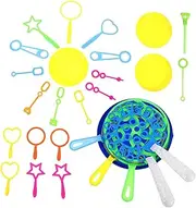 SAFIGLE 28pcs Set Bubble Tool Bubble Wands for Giant Bubbles Bubble Making Toys Giant Bubble Wands Bubble Machine Kid Giant Bubble Machine Bubbles Maker Plastic