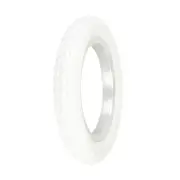 PRO+ Bicycle TIRE 12" 1/2 X 2 1/4" All WHITE COMP III (1) TIRE Kids Bikes