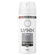 Lynx Antiperspirant Aerosol Black 165ml