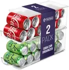 Soda Can Organizer & Soda Can Dispenser for Refrigerator - Fridge Organizer