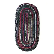 Colonial Mills Chestnut Knoll Braided Rug - Baltic Blue 2 X 4 Ft.