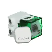 Clipsal Iconic 40MD20COOK-VW - Double Pole Switch Mechanism 1-Way 20AX - Marked "Cooker"