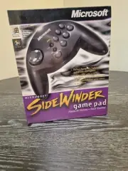 Vintage Microsoft SideWinder Game Pad NOS 1997 Boxed PC Controller Win 95 98