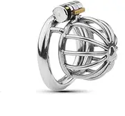 Hollow Inverted Chastity Cage Bondage Cock Penis Cage Sex Toy Beginner Chastity Lock Device For Men