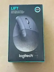 NEW LOGITECH LIFT VERTICAL ERGONOMIC MOUSE COLOR GRAPHITE 910-006466 FAST SHIPPN