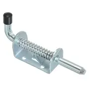 Spring Loaded Latch Pin 5" Iron Security Latch Sliding Barrel Bolt Latch Lock