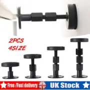 2X Adjustable Threaded Bed Frame Anti Shake Tool Headboard Stoppers Fixer New
