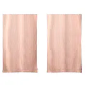 2x Belle Gingham Cotton Table Runner 150x45cm Rectangle Kitchen/Dining Decor Fig