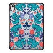 iPad 10.9-inch (10th gen) iPad Impact Case Fruits (Teal) by Catherine Marion
