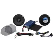 Hogtunes Front Speaker Kit - 225-Watt Amp | G4 SG KIT-RM