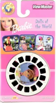 Barbie Dolls of the World 3D View-Master 3 Reel Packet SEALED