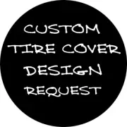 Design/Create Your Own/Logo/website/business Spare Tire Cover ( FREE SHIPPING )
