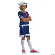 Tween Classic Stranger Thingst Steve Scoops Ahoy Costume - Morris Costumes