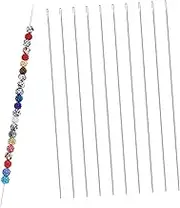 DOITOOL Jewelry Making Tools 10pcs Beading Needles Bead Threader for Beads Necklace Anklet Making