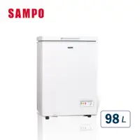 在飛比找蝦皮商城優惠-【SAMPO 聲寶】98公升定頻臥式冷凍櫃(SRF-102)