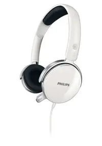 在飛比找Yahoo!奇摩拍賣優惠-白 Philips飛利浦 SHM7110U頭戴式,立體聲耳機