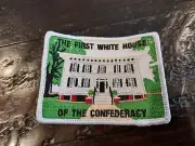 First White House of the Confederacy Souvenir Sew On Patch Montgomery, Alabama