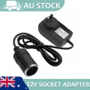 Car Cigarette Lighter Socket 240V Mains Plug to 12V Car Power Charger Adapter OZ