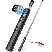 Wireless Presentation Clicker w/ Telescopic Pointer Rechargeable Remote USB