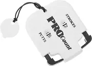 JUMPLAWN Portable Golf Score Counter Durable Golfing Stroke Counter with Hanging Chain for Easy Carrying Golfs Accessory for Accurate The Course