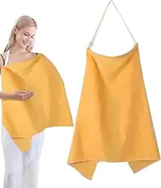 Privacy Nursing Covers - Breathable 360 Degree Coverage Nursing Poncho for Breastfeeding,Soft Nursing Apron for Women Breastfeeding Baby Shower